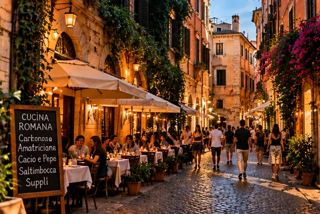 Ruelles et trattorias