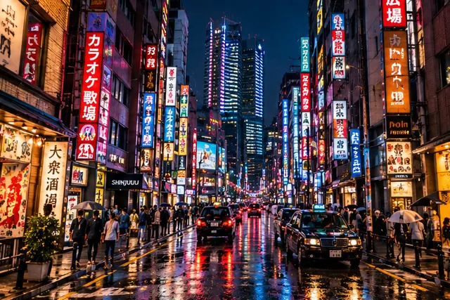 Shinjuku la nuit
